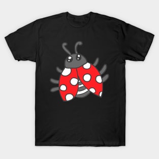 Ladybug Adoniskäfer cockchafer lucky ladybug luck T-Shirt